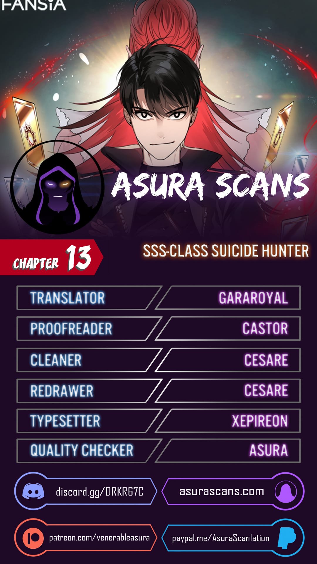 SSS-Class Suicide Hunter, Chapter 13 image 01